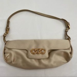 Jimmy Choo Satin Mini Shoulder Bag